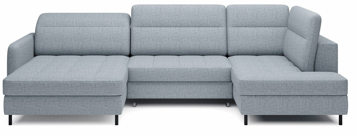 Corner Sofa West Manningtree 1 | size: Width: 306cm, Height: 100cm, Depth: 165cm | color: Aubron | image: 0 | variant: 1009749