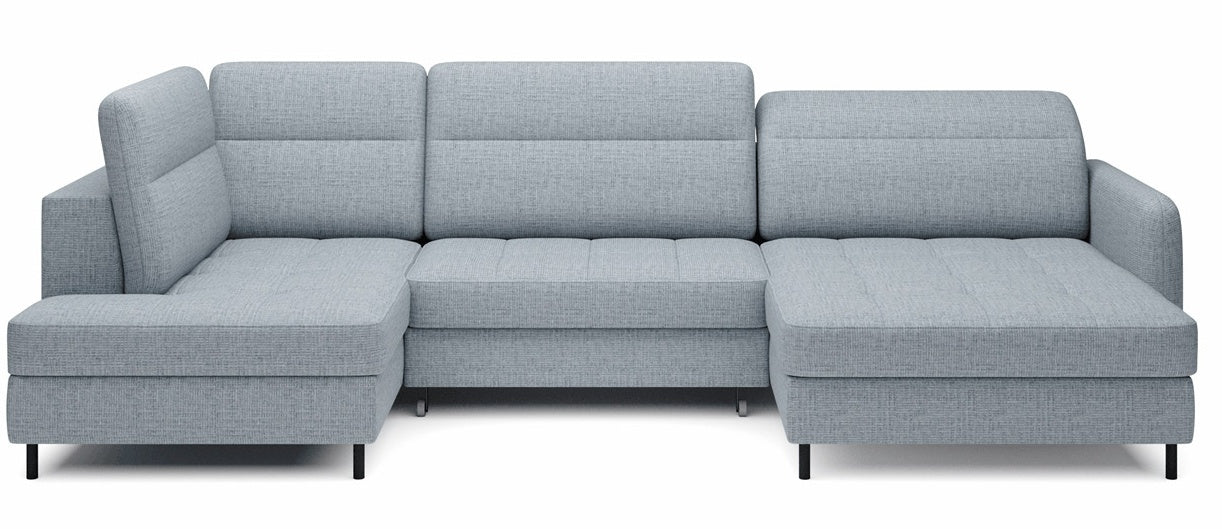 Corner Sofa West Manningtree | size: Width: 306cm, Height: 100cm, Depth: 165cm | color: Aubron | image: 0 | variant: 1009732