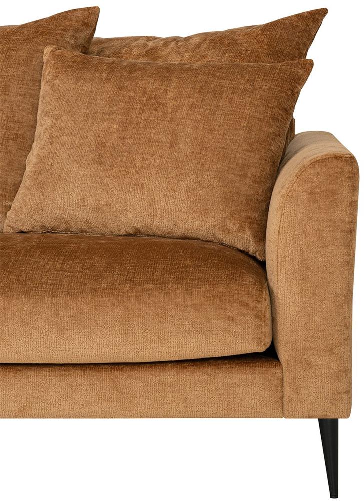 Corner Sofa Witney | size: Width: 300cm, Height: 90cm, Depth: 205cm | color: Brown | image: 3 | variant: 1000350