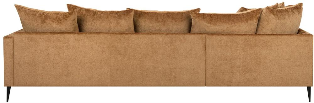 Corner Sofa Witney | size: Width: 300cm, Height: 90cm, Depth: 205cm | color: Brown | image: 4 | variant: 1000350