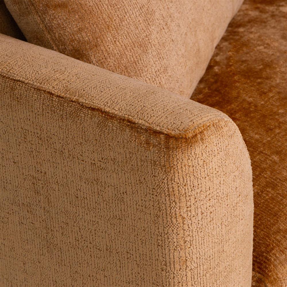 Corner Sofa Witney | size: Width: 300cm, Height: 90cm, Depth: 205cm | color: Brown | image: 6 | variant: 1000349