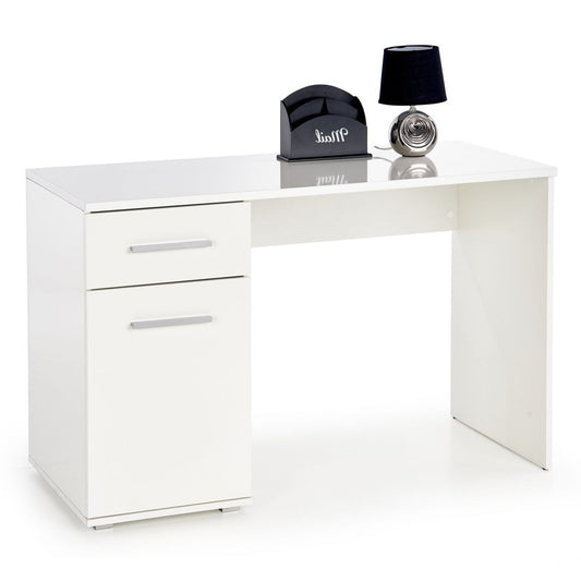 Desk Copenhagen | size: Length: 55cm, Width: 120cm, Height: 75cm | color: White | image: 1 | variant: 1006906