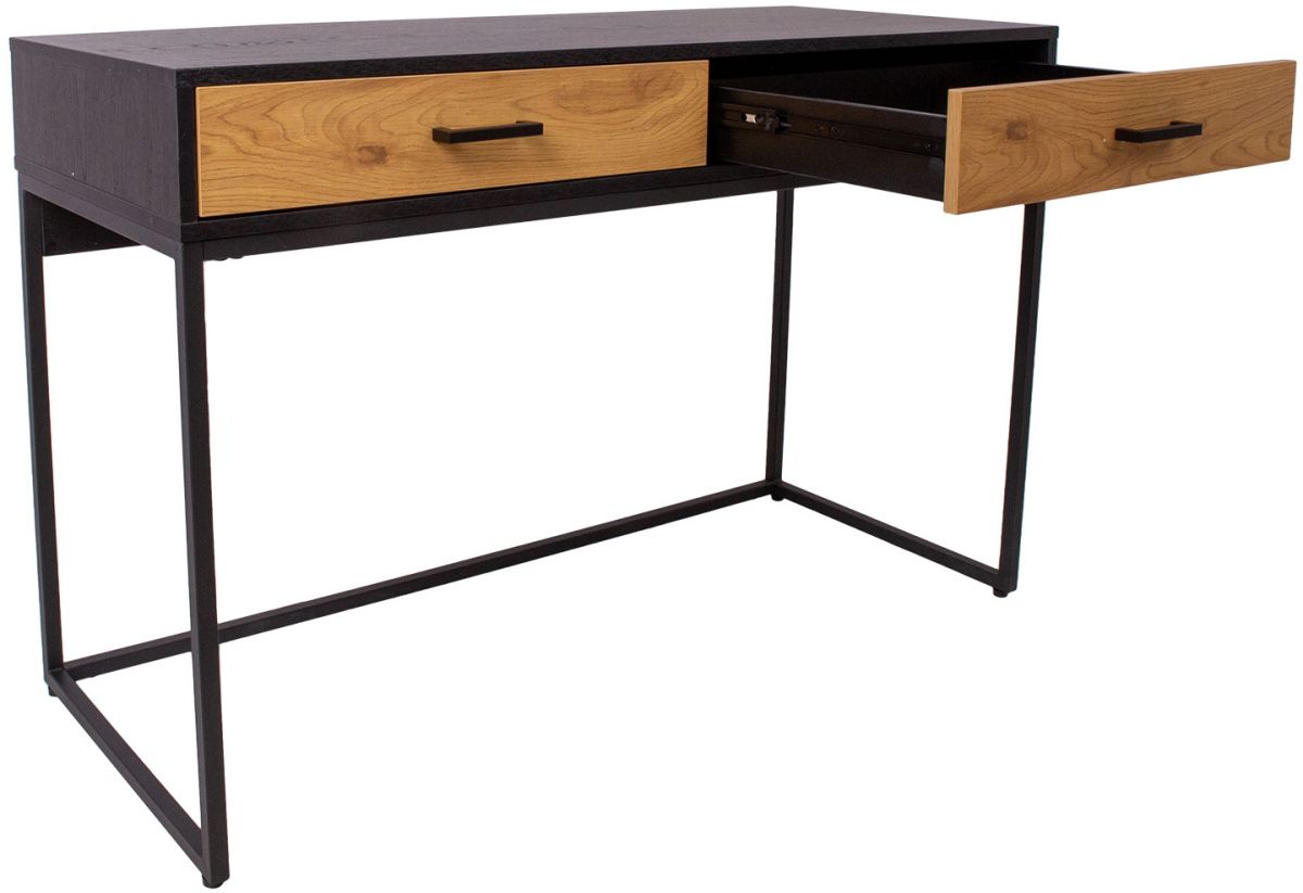 Desk East Falmouth | size: Length: 50cm, Width: 120cm, Height: 79cm | color: Black | image: 1 | variant: 1005683