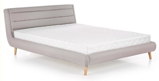 Double Bed East Imperia | size: Length: 232cm, Width: 159cm, Height: 86cm | color: Gray | image: 1 | variant: 1006672