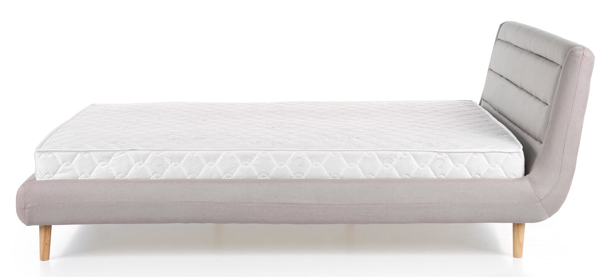 Double Bed East Imperia | size: Length: 232cm, Width: 179cm, Height: 86cm | color: Gray | image: 4 | variant: 1006673