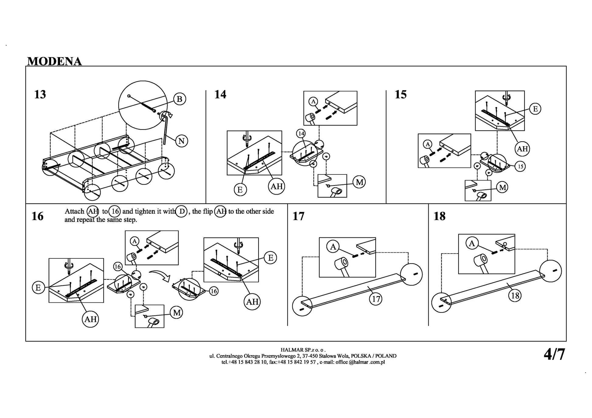 Double Bed London | size: Length: 220cm, Width: 164cm, Height: 106cm | color: Gray | image: 6 | variant: 1003375