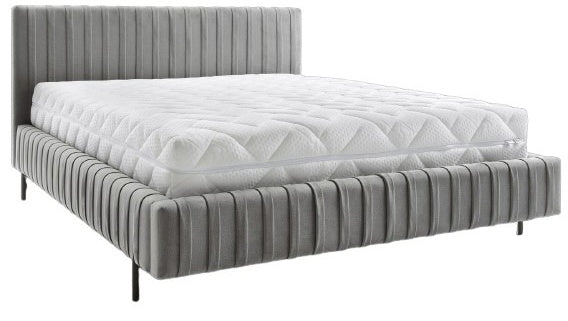 Double Bed Plissa 2 | size: Length: 222cm, Width: 200cm, Height: 102cm | color: Nube | image: 0 | variant: 1008287