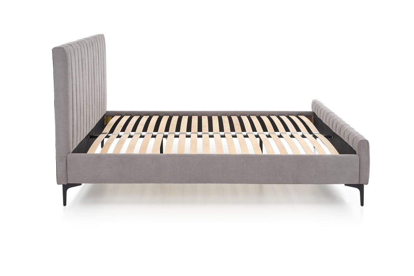 Double Bed West Trondheim | size: Length: 217cm, Width: 160cm, Height: 110cm | color: Gray | image: 2 | variant: 1007468