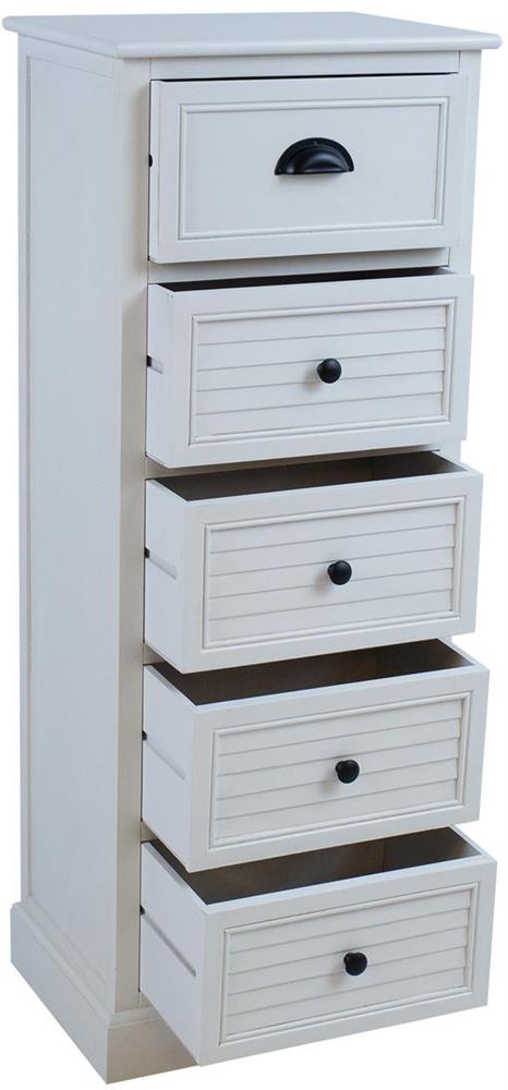 Dresser East Amsterdam | size: Length: 35cm, Width: 45cm, Height: 116.5cm | color: White | image: 4 | variant: 1006351