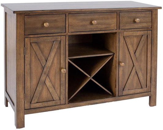 Dresser East Belgrade | size: Length: 46cm, Width: 120cm, Height: 91cm | color: Oak | image: 1 | variant: 1006325