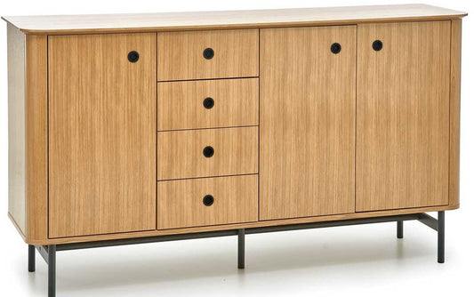 Dresser East Brackley | size: Length: 44cm, Width: 167cm, Height: 93cm | color: Oak | image: 0 | variant: 1007549