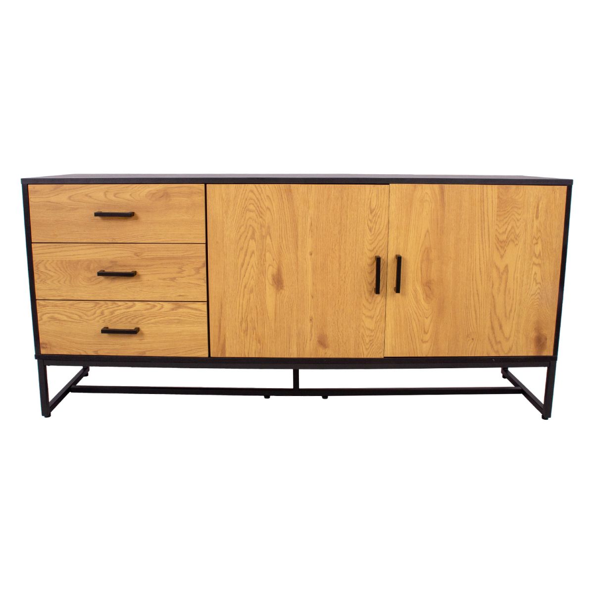 Dresser East Falmouth | size: Width: 160cm, Height: 75cm, Depth: 40cm | color: Oak | image: 3 | variant: 1005409