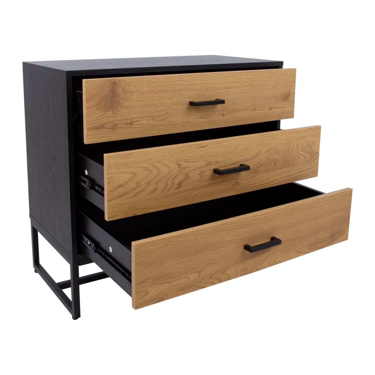 Dresser East Falmouth | size: Width: 80cm, Height: 75cm, Depth: 40cm | color: Oak | image: 3 | variant: 1005410