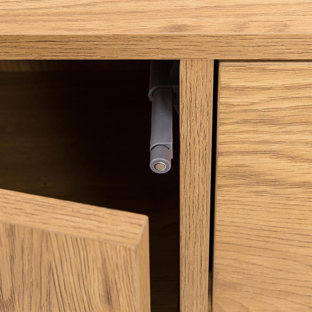 Dresser East Rennes | size: Length: 40cm, Width: 160cm, Height: 80cm | color: Oak | image: 4 | variant: 1006339