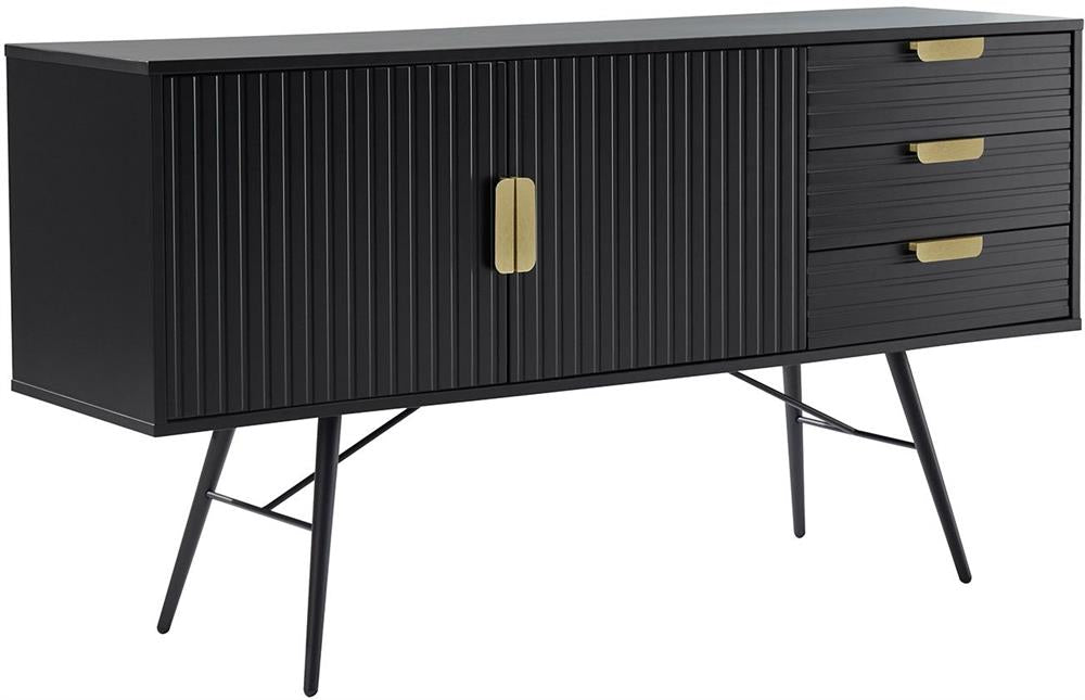 Dresser East Vatican | size: Length: 40cm, Width: 150cm, Height: 80cm | color: Black | image: 1 | variant: 1006327
