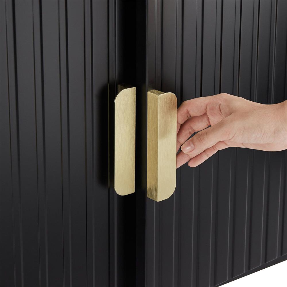 Dresser East Vatican | size: Length: 40cm, Width: 150cm, Height: 80cm | color: Black | image: 5 | variant: 1006327