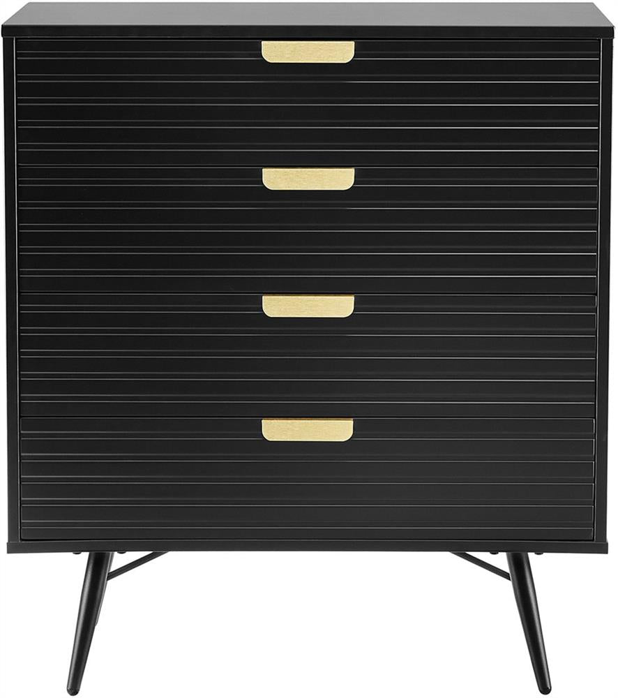 Dresser East Vatican | size: Length: 40cm, Width: 80cm, Height: 90cm | color: Black | image: 2 | variant: 1006331