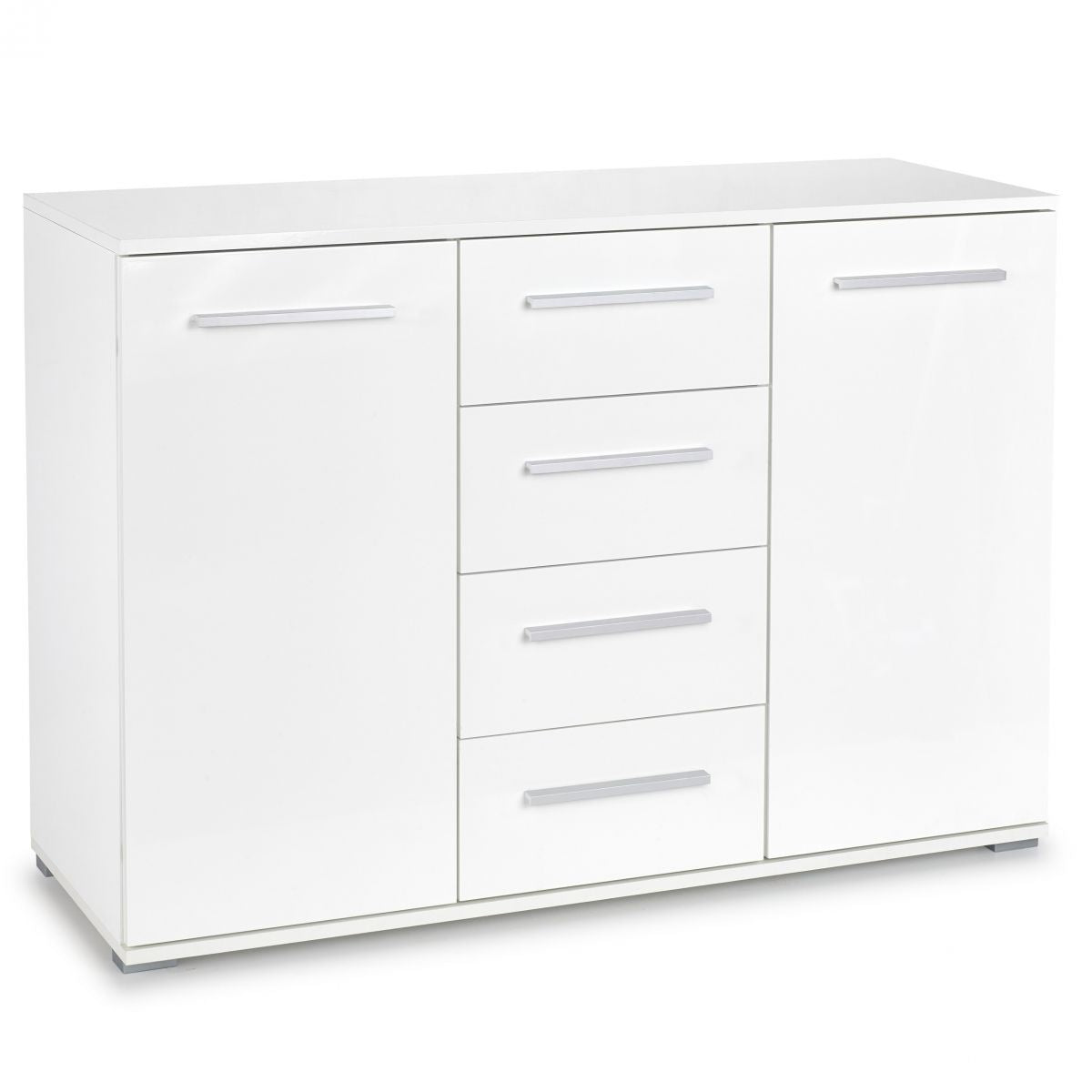 Dresser Lima 3 | size: Width: 116cm, Height: 82cm, Depth: 40cm | color: White | image: 1 | variant: 1000375