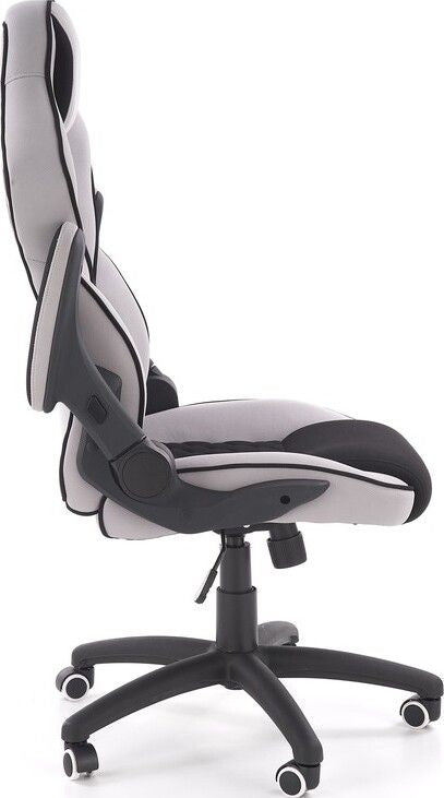 Gaming Chair East Long Eaton | size: Width: 68cm, Height: 124cm, Depth: 70cm | color: Black/Grey | image: 2 | variant: 1007033