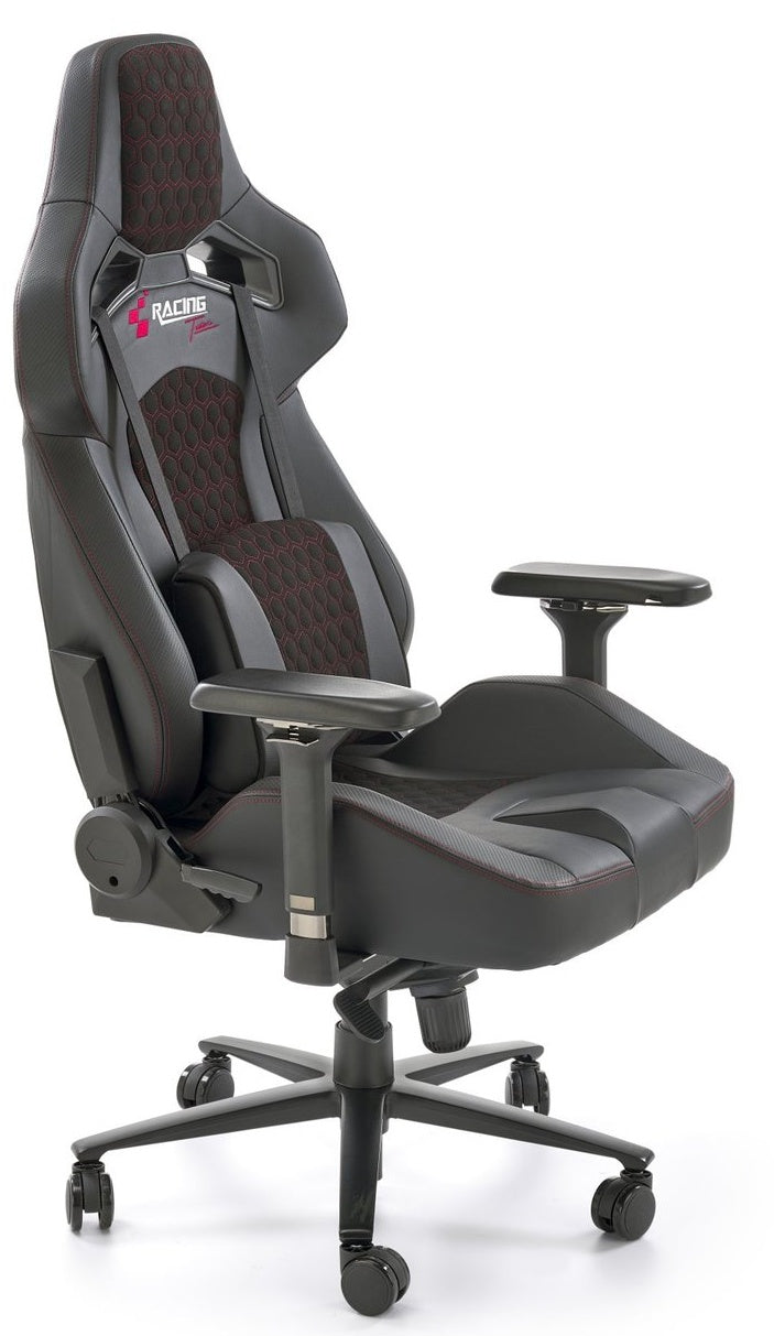 Gaming Chair West Jelgava | size: Width: 80cm, Height: 134cm, Depth: 75cm | color: Black | image: 0 | variant: 1007562