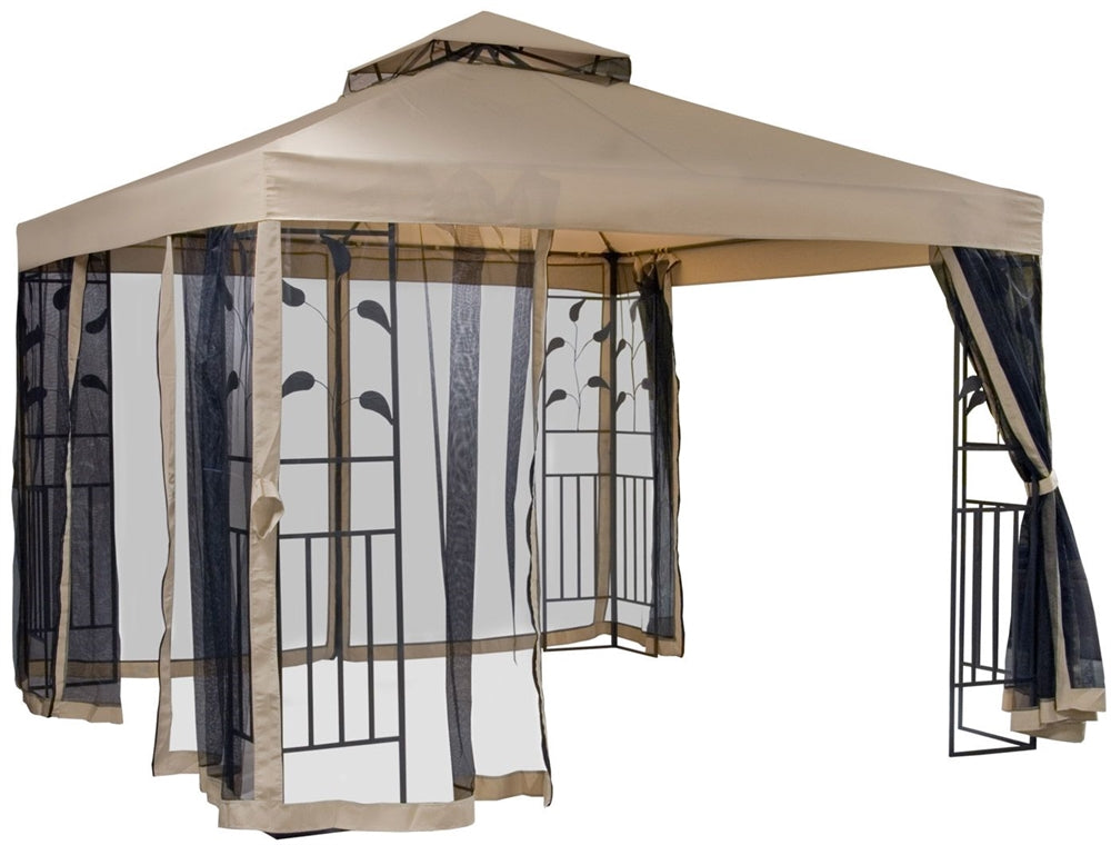 Garden Canopy East Jyvaskyla | size: Length: 300cm, Width: 300cm | color: Beige | image: 1 | variant: 1005883