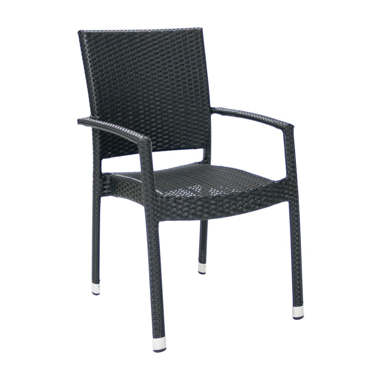 Garden Chair Didcot | size: Width: 66cm, Height: 925cm | color: Black | image: 1 | variant: 1000640