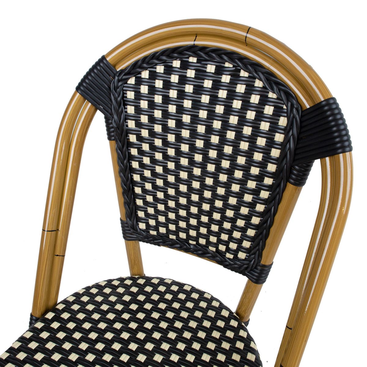 Garden Chair East Carlisle | size: Width: 47cm, Height: 88cm | color: Black | image: 5 | variant: 1005175