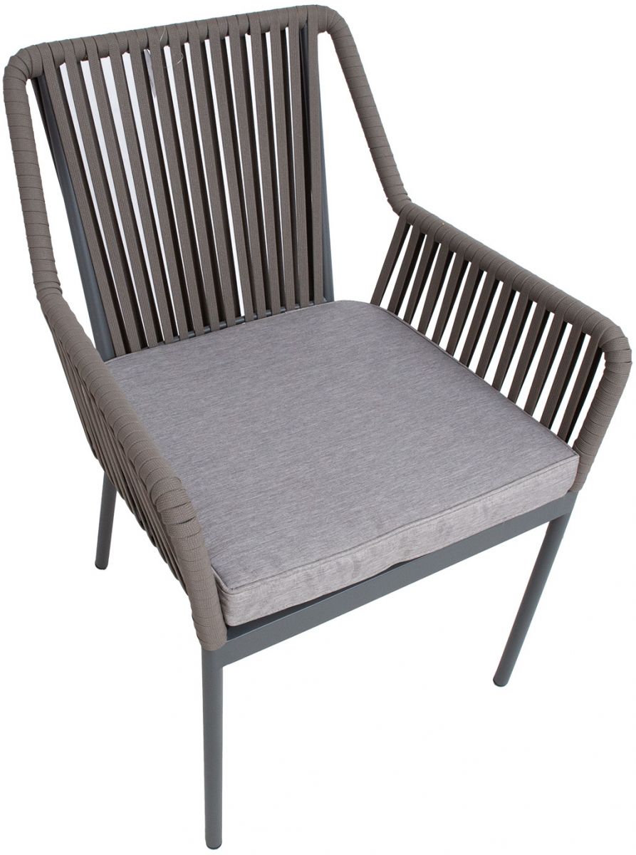 Garden Chair East Pitlochry | color: Brown/Grey | image: 5 | variant: 1005599