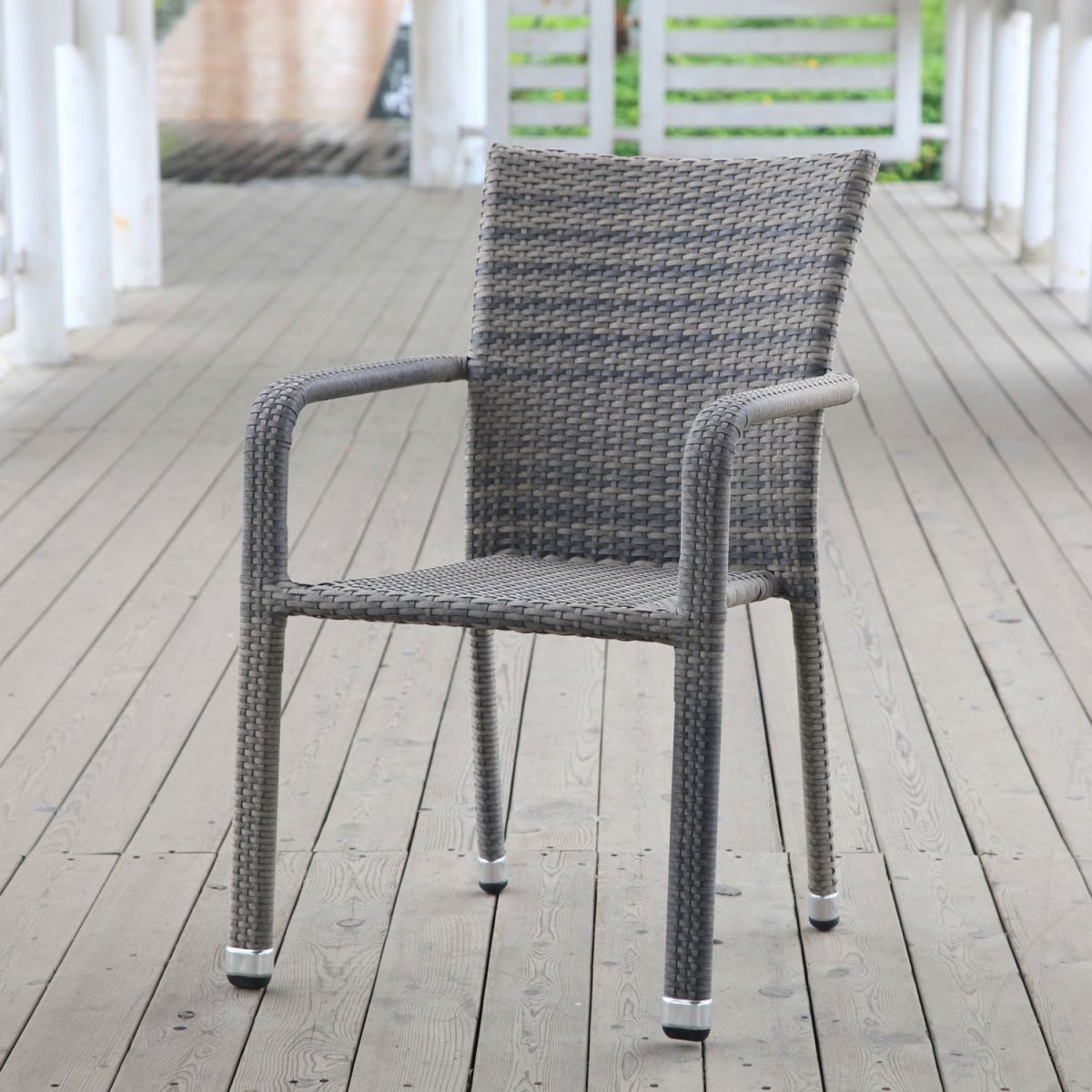 Garden Chair East Shrewsbury | size: Width: 57cm, Height: 83cm | color: Gray | image: 2 | variant: 1004786
