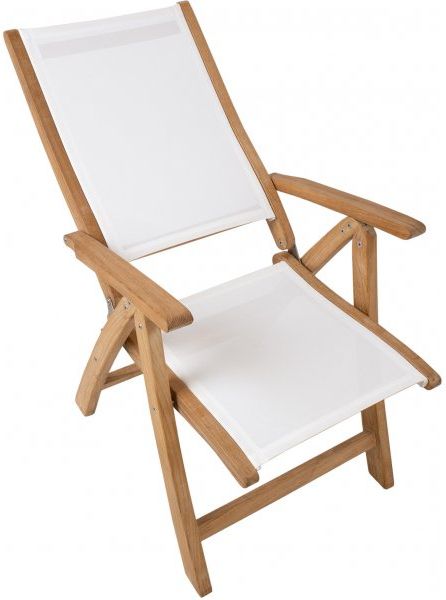 Garden Chair East St Davids | color: White/Brown | image: 6 | variant: 1005600