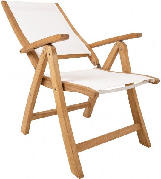Garden Chair East St Davids | color: White/Brown | image: 8 | variant: 1005600