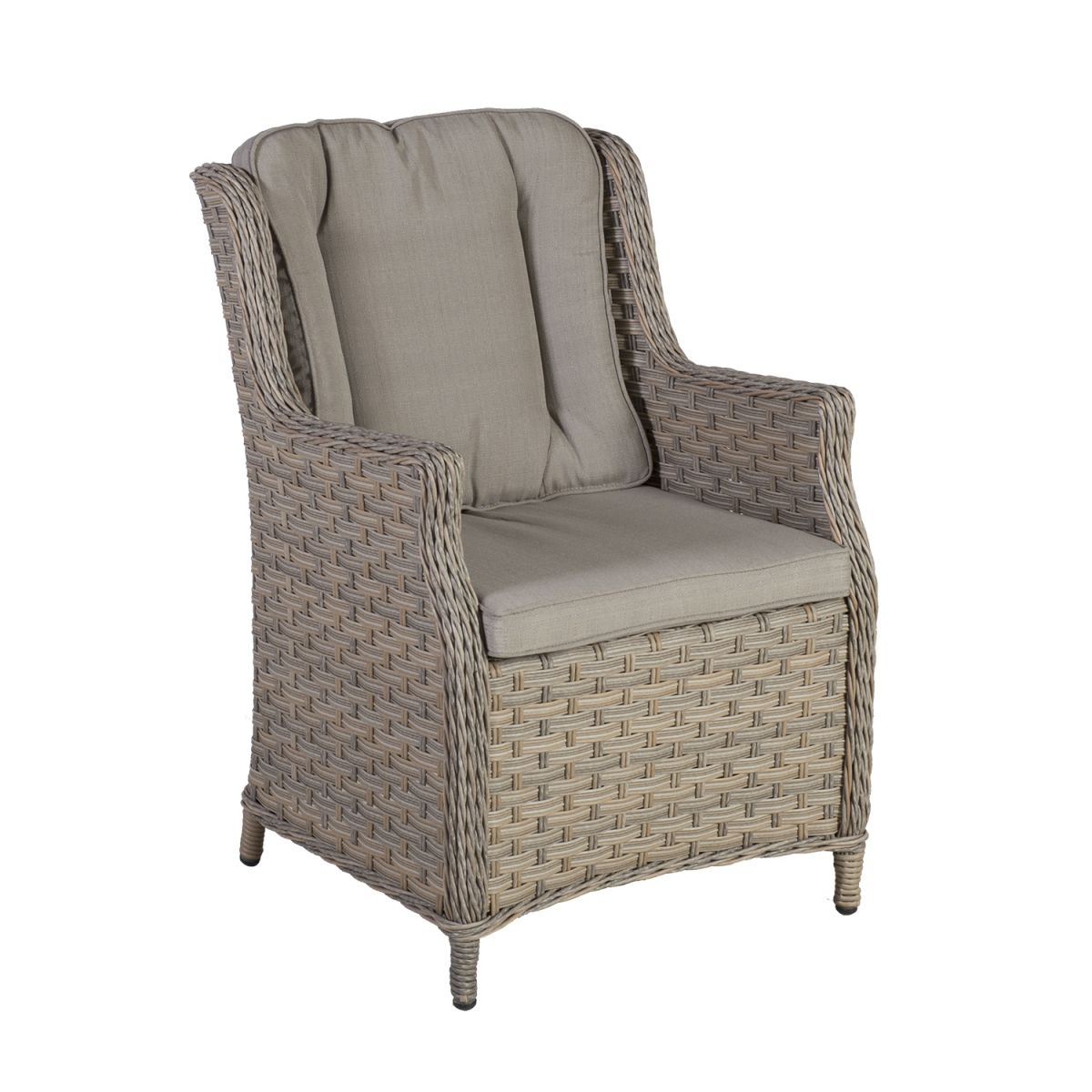Garden Chair East Stirling | size: Width: 615cm, Height: 91cm | color: Beige | image: 1 | variant: 1004800