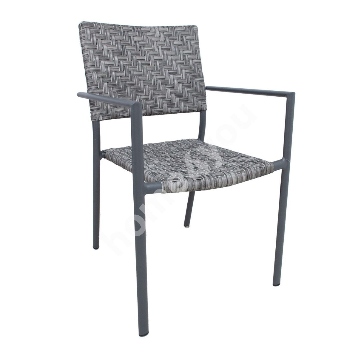 Garden Chair East Turin | size: Width: 54cm, Height: 86cm, Depth: 58cm | color: Gray | image: 1 | variant: 1005723