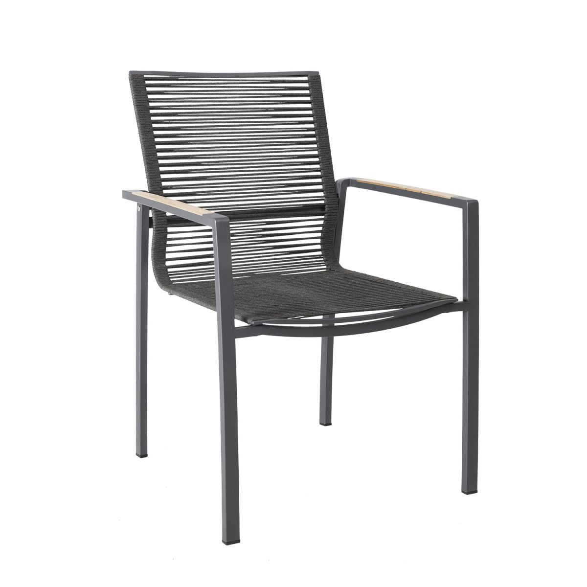 Garden Chair East Whitby | size: Width: 62cm, Height: 105cm | color: Gray | image: 1 | variant: 1005182
