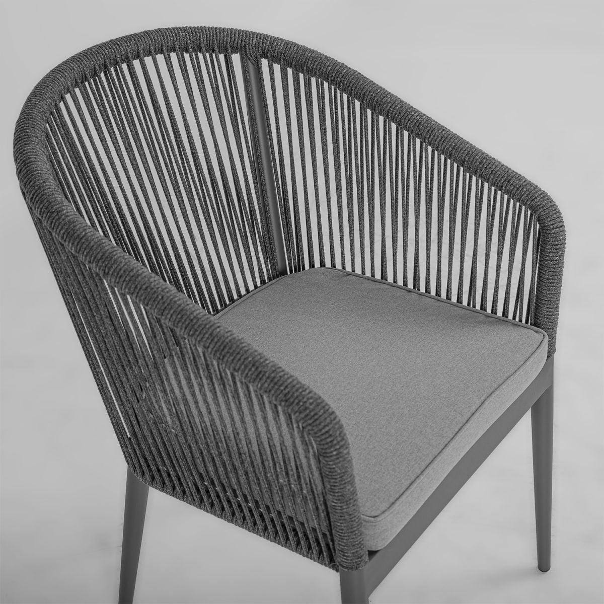 Garden Chair East Winchester | size: Width: 57cm, Height: 81cm | color: Gray | image: 2 | variant: 1004775