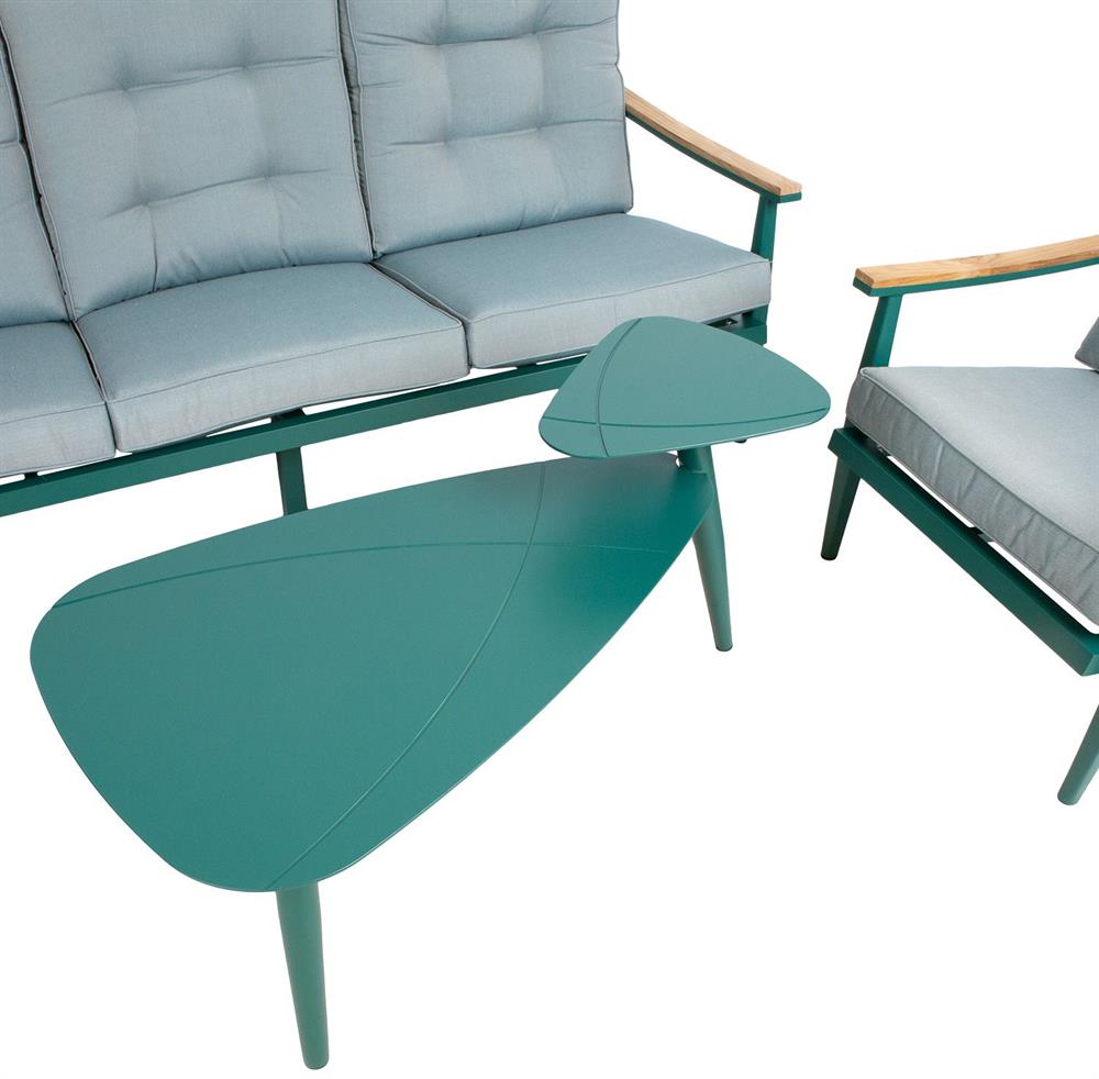 Garden Furniture Set East Bucharest | color: Grey/Green | image: 5 | variant: 1006044