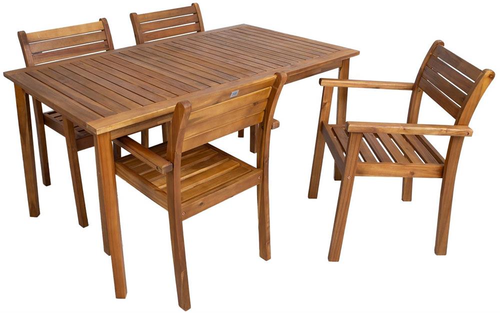 Garden Furniture Set East Cairo | color: Brown | image: 2 | variant: 1006239