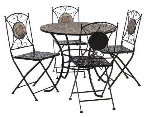 Garden Furniture Set East Cheltenham | color: Black | image: 1 | variant: 1004814