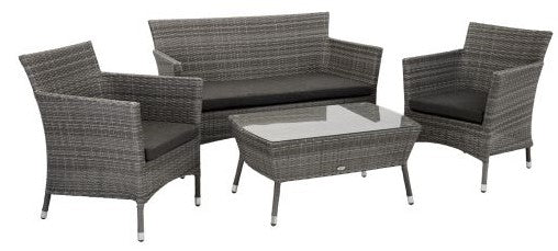 Garden Furniture Set East Lerwick | color: Gray | image: 1 | variant: 1004823