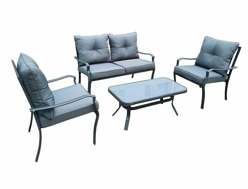 Garden Furniture Set East Oviedo | color: Gray | image: 0 | variant: 1006424
