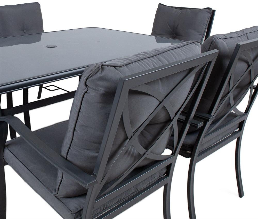 Garden Furniture Set East Oviedo | color: Gray | image: 4 | variant: 1006238