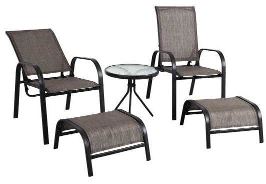 Garden Furniture Set East Thatcham | color: Gray | image: 1 | variant: 1005147