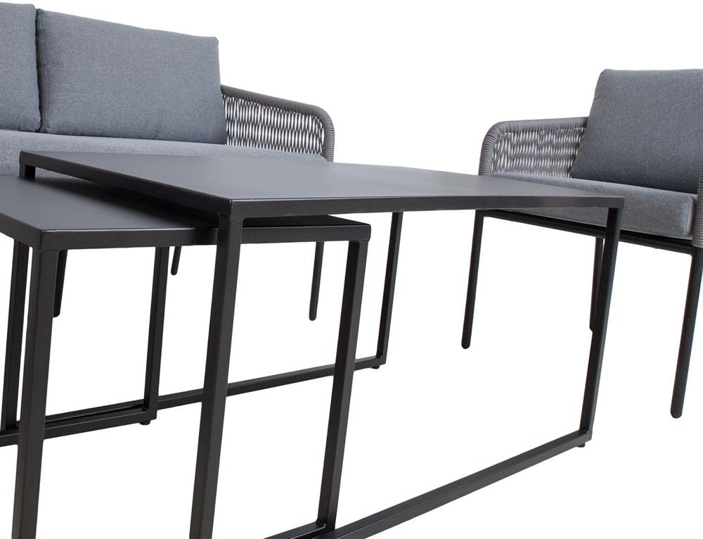 Garden Furniture Set East Warsaw | color: Black/Grey | image: 4 | variant: 1006049