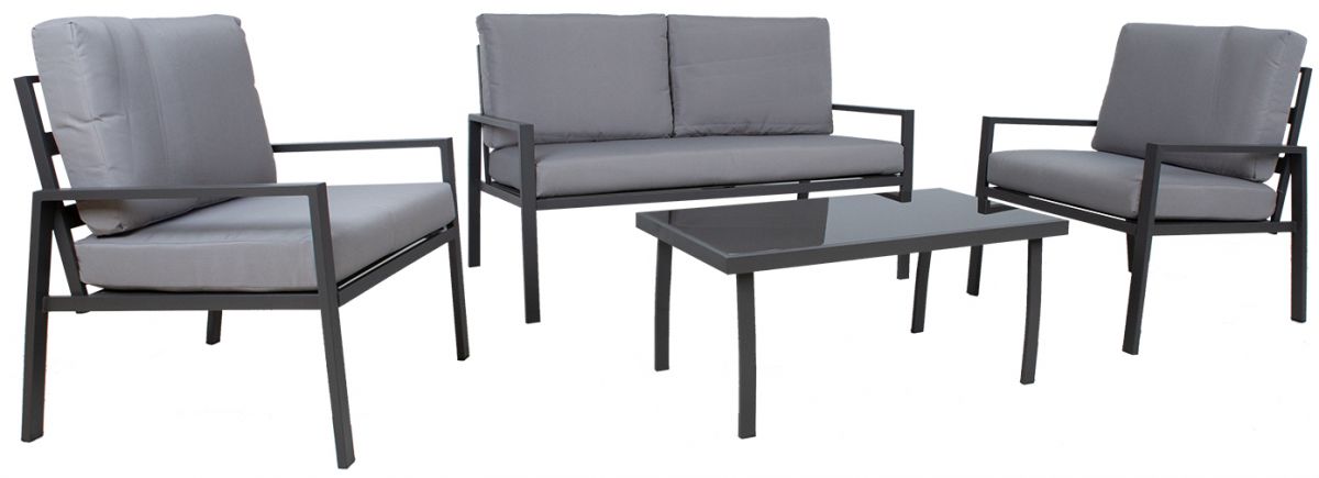 Garden Furniture Set Tifton | color: Gray | image: 1 | variant: 1012274