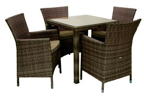 Garden Furniture Set Wicker 1 | color: Brown | image: 1 | variant: 1002562