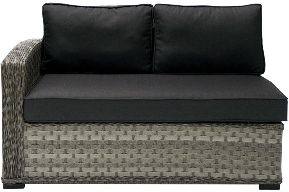 Garden Modular Sofa East Inverness | size: Width: 132cm, Height: 78cm, Depth: 81cm | color: Gray | image: 2 | variant: 1006244