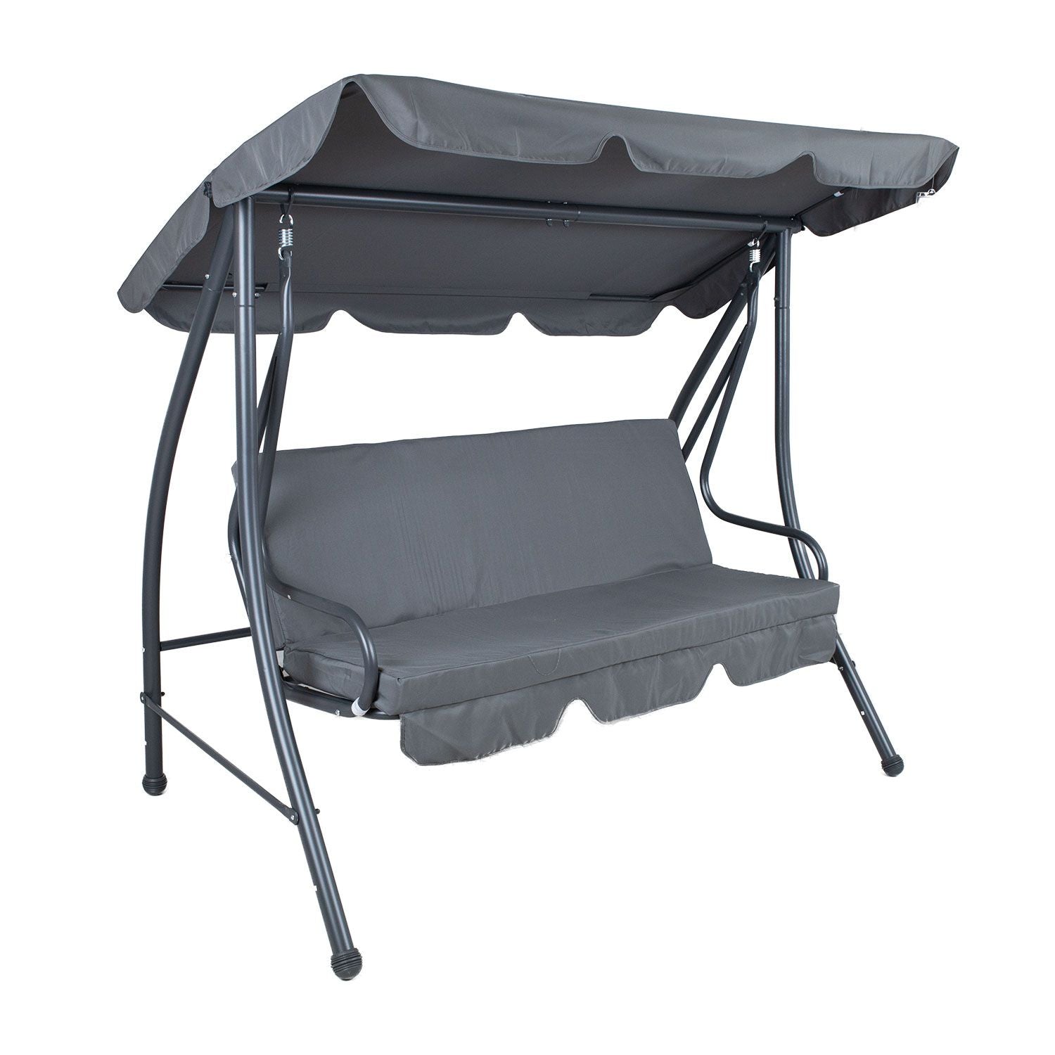 Garden Rocking Sofa East St Denis | color: Gray | image: 1 | variant: 1006453