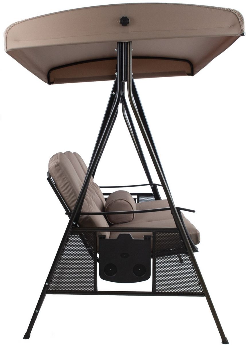 Garden Rocking Sofa Reggio Emilia | color: Brown | image: 4 | variant: 1005611