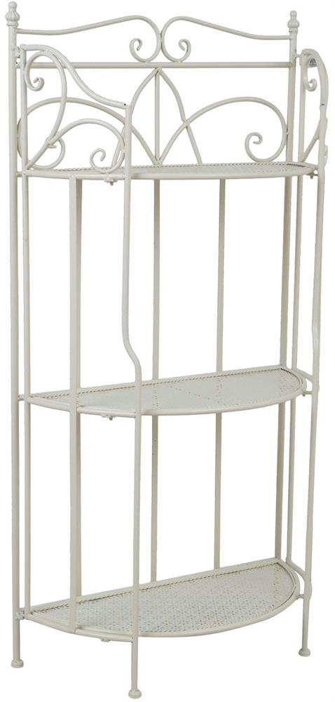 Garden Shelf East Chisinau | size: Width: 58cm, Height: 114cm | color: White | image: 1 | variant: 1006376