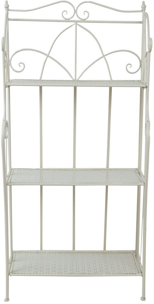 Garden Shelf East Chisinau | size: Width: 60cm, Height: 125cm | color: White | image: 2 | variant: 1006256